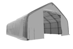 Double Truss Storage Shelter (W40’×L60’×H24’)