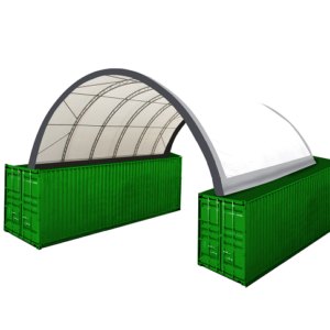 Double Truss Container Shelter(W40’×L40’×H15’)
