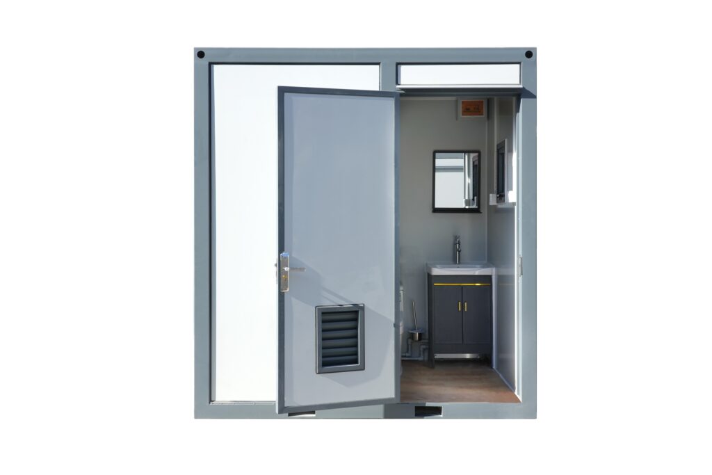 Portable Toilet With Bathroom